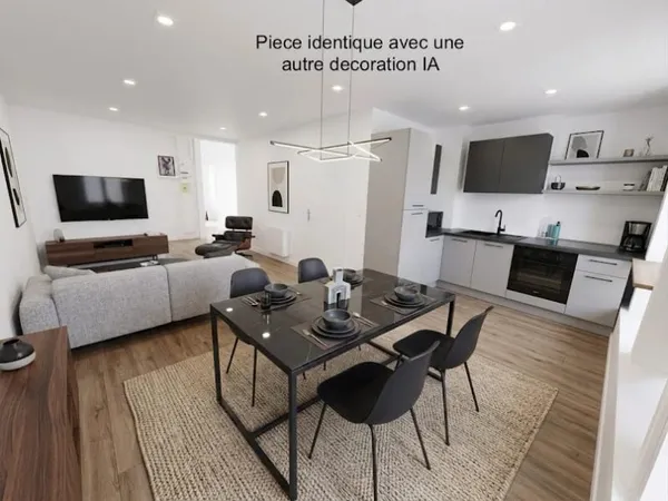 Appartement 1 pièce 60 m²