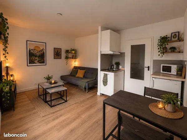 🏡 STUDIO ÉTUDIANT 21 m² — MEUBLÉ NEUF — CALME + PARKING + TRAM 🚋