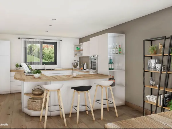 Terrain + maison 96 m²