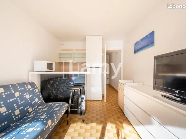 Studio 1 pièce 19 m²