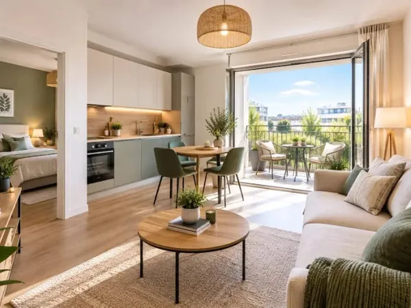 Appartement 2 pièces 45 m²
