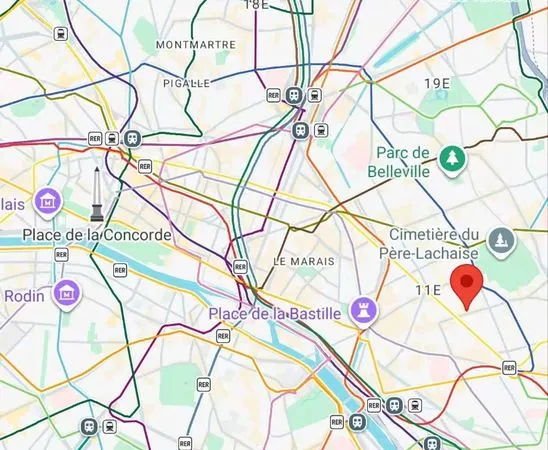 Studio 22 m² à louer | Paris 11e Studio de 22 m² entièrement rénové, prêt à vivre