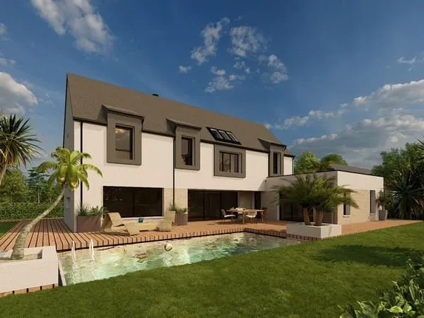Projet de construction d'une maison 190 m² avec terrain à QUIBERON (56)