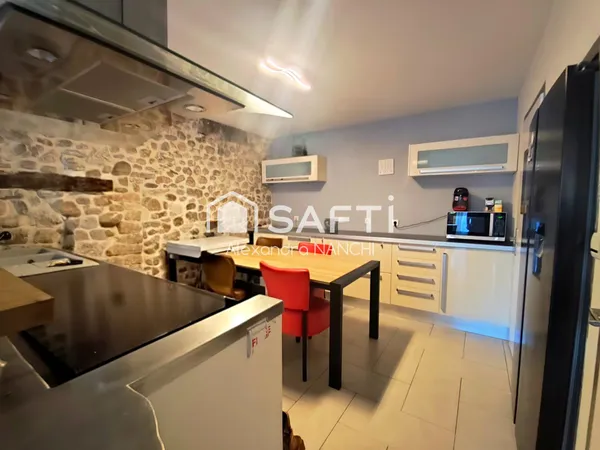 maison de village avec locataire en place