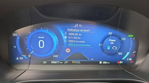 Ford Kuga 2.5 Duratec 190 Flexifuel Hybrid CVT - Titanium – 2023 – 51567 km – Hybride essence bioéthanol – Boîte Automatique — photo 39