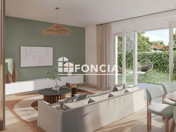 CENTRE BOURG spacieuse maison T5 neuve, garage, terrasse, jardin, belles prestations