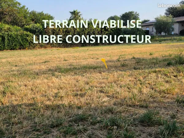 Terrain 638 m² Labège