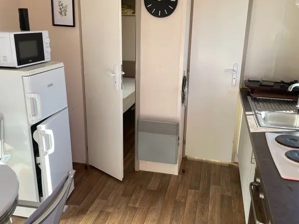 Mobil home + Terrain
