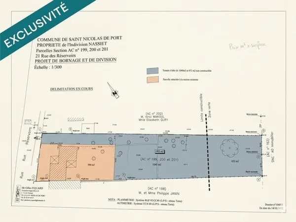RARE : Terrain d'exception en lisière de bois - Saint-Nicolas-de-Port