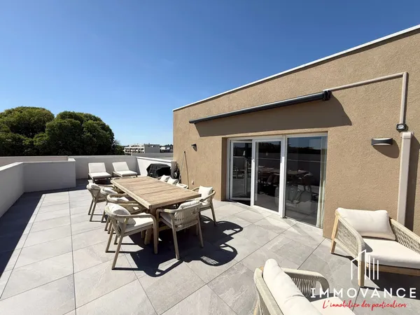Appartement T3 avec toit terrasse de 54m2