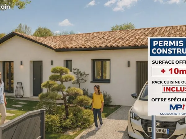 Maison 3 pièces 60 m²