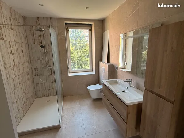 Superbe F2 entièrement rénové - 48,21 m² - Cuisine équipée - Cave - Jardin commun - Quartier Nordfel
