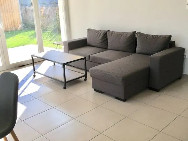 Appartement T2 meublé avec jardin
