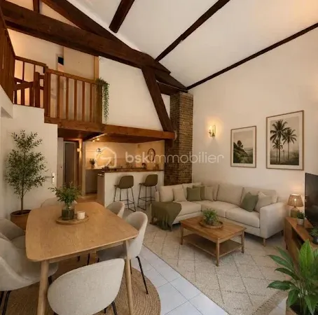 Duplex 3 pièces 64 m²