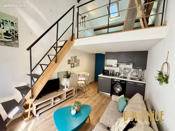 Duplex 2 pièces 26 m²