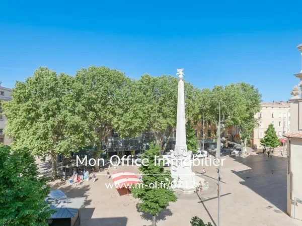 Vends appartement - 63 m² - 2 pièces, 1 chambre - Aix-en-Provence 13100