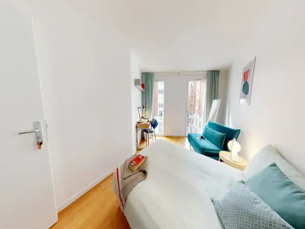 Loue chambre en colocation dans appartement