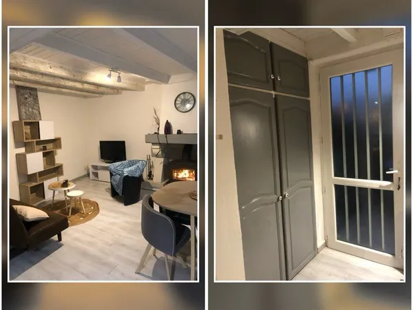 Maison individuelle meublée F2 bis avec jardin - Angoulême