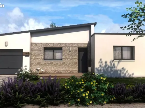 Projet de construction d'une maison 90 m² avec terrain à LEHON (22)
