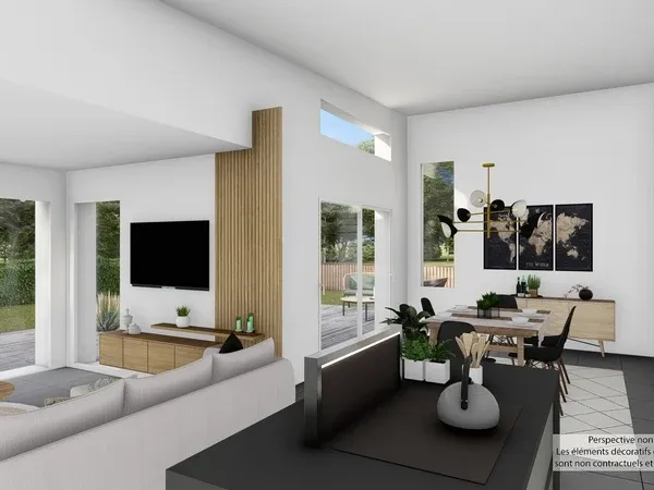 Maison neuve 5 pièces 120 m²
