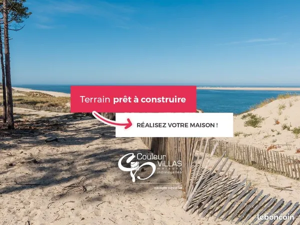 Terrain 550 m² Gujan Mestras
