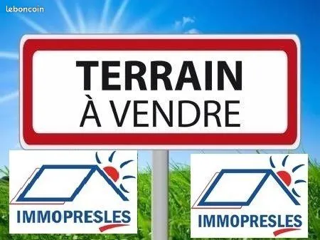 Terrain 473 m² Presles