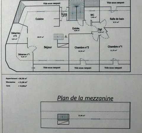 LORIENT T3-T4 Merville Appartement Atypique