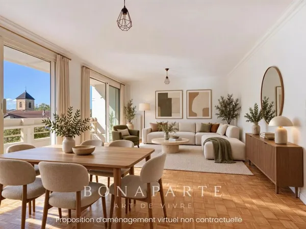 CUIRE LE HAUT / PIERRE BRUNIER - APPARTEMENT T4 / 2 CHAMBRES - AVEC RENOVATION ENERGETIQUE