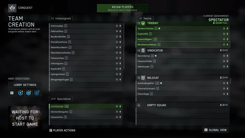 Battlefield 6 : le guide des salons personnalisés et du mode observation — et pourquoi REDSEC tourne à 30 Hz en tournoi