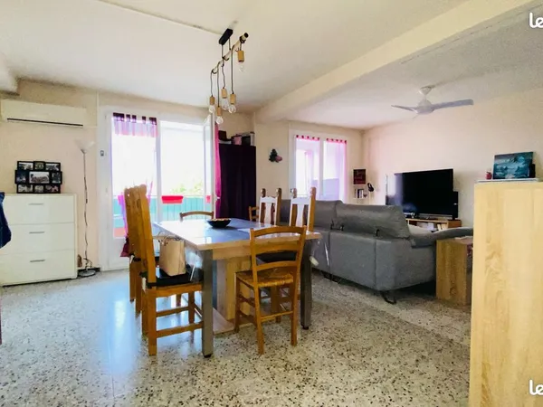Appartement 3 pièces 66m2 + balcon+loggia
