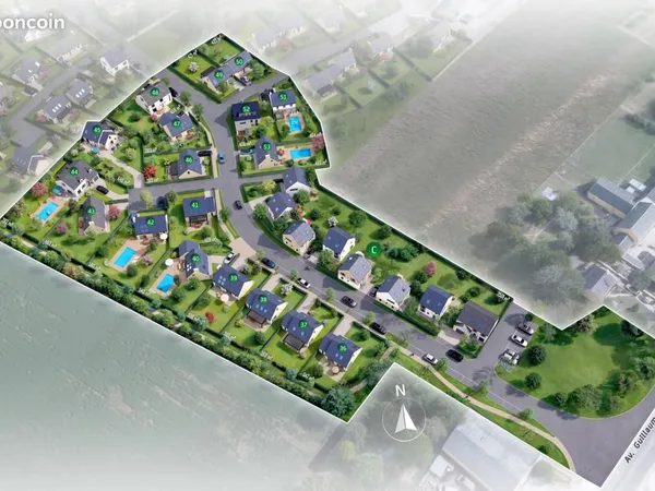 Terrain 362 m² Menars