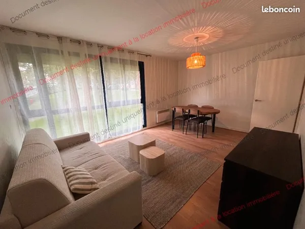 Location appartement Étaples - Studio meublé 31 m² rénové