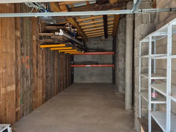 Garage double stockage