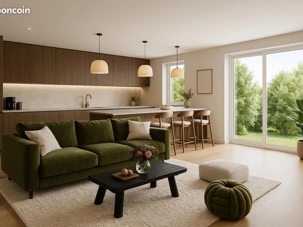 Maison 2 pièces 46 m²
