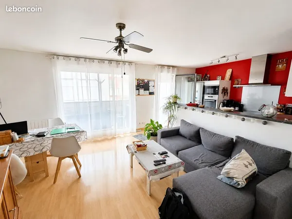 Appartement 3 pièces 68 m²