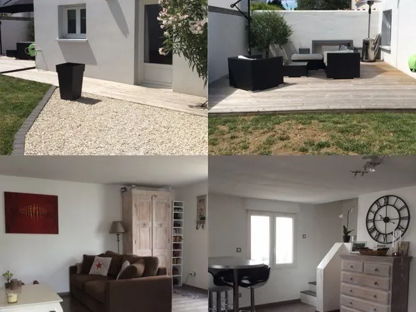 Maison T3 avec terrasse, jardin et parking - Esnandes