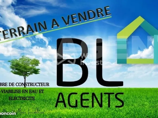 Terrain 715 m² Ermenonville-la-Grande