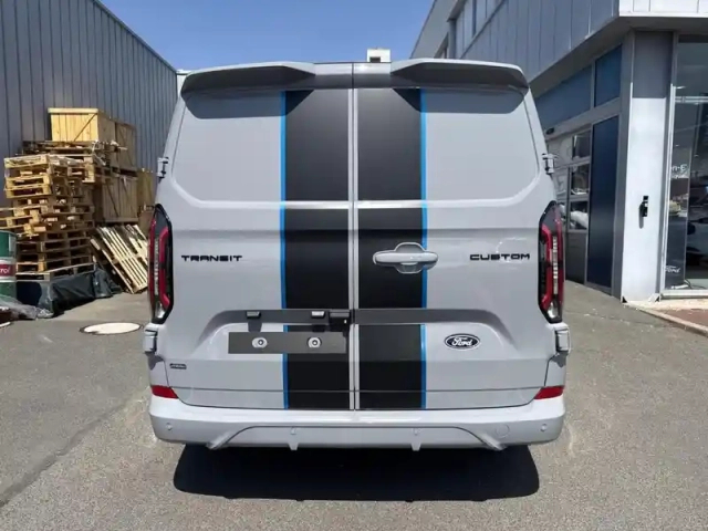 Ford Custom transit  fg 320 l2h1 2.5 duratec 232ch hybride recheargeable cabine approfondie sport cvt — photo 6
