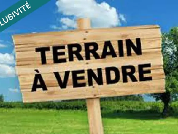 Terrain constructible en plein centre-ville