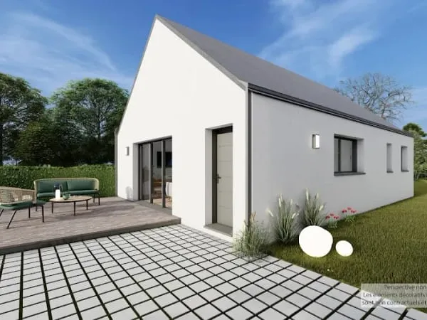 Maison neuve 3 pièces 72 m²