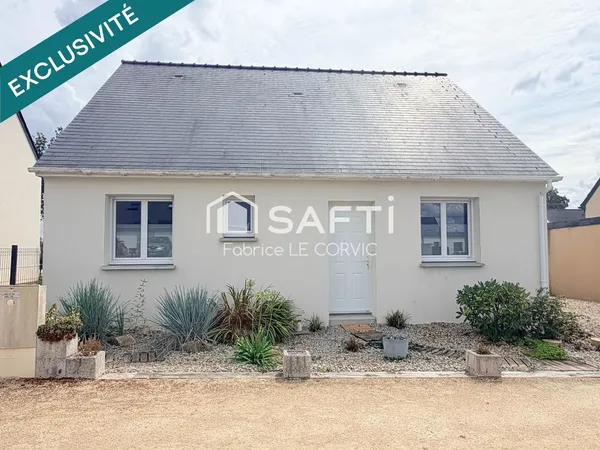 MAISON DE PLAIN PIED DE 70 M2 SUR TERRAIN DE 360 M2 A BAUD