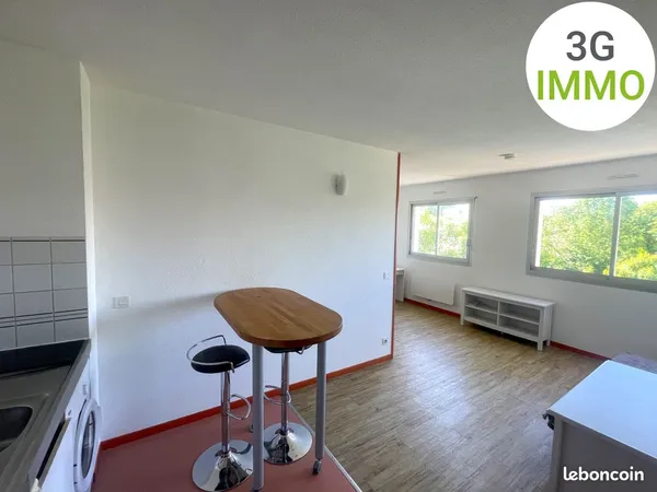 Appartement T1 bis 32m² | Proche Université | Cave et Parking