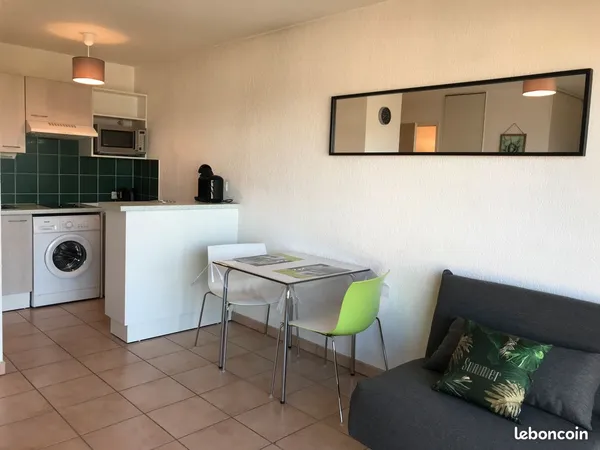 T1 meublé - 30 m² - 6e et dernier étage - proche Gare Annemasse
