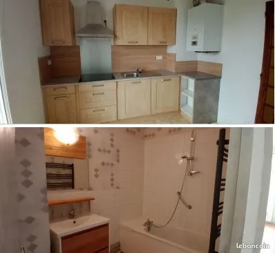 À vendre appt lumineux T3 66m2 Ste-Foy-la-Grande 68400 eur