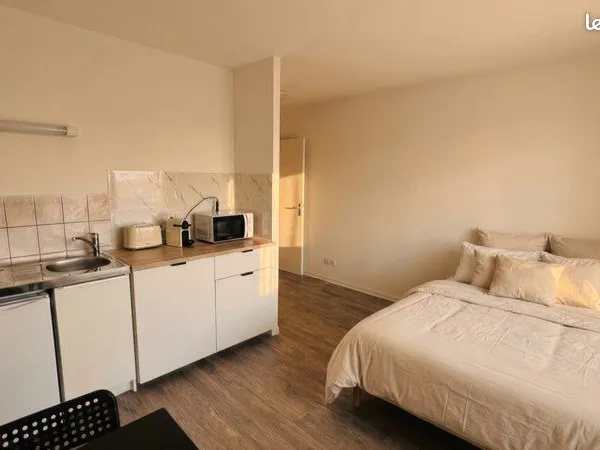 Studio meublé 19m2 avec jardin