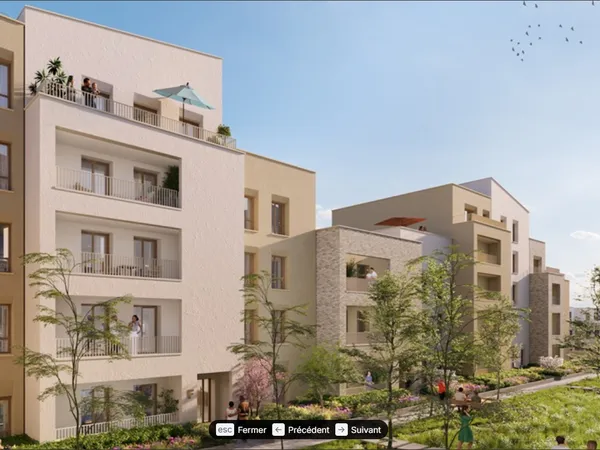 Appartement 2 pièces 40 m²