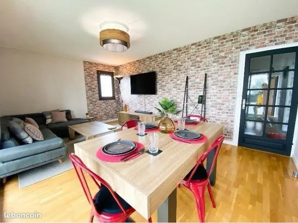 Appartement loué et meublé - Rénové avec goût