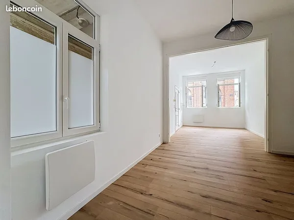Superbe T2 entièrement rénové au coeur du Vieux-Lille - Cave 30 m² • Petite copropriété
