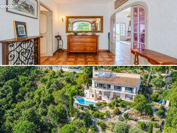 Villa viager occupé Grasse 6p 250m²