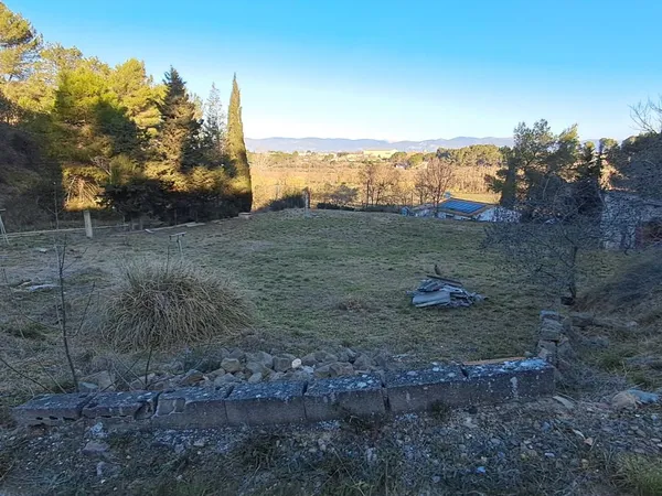 Terrain Constructible 500m2 - Vue dégagée - Rieux Minervois 40000